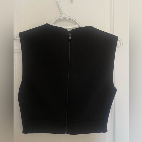 BCBG Black Crop Top - Picture 4 of 7